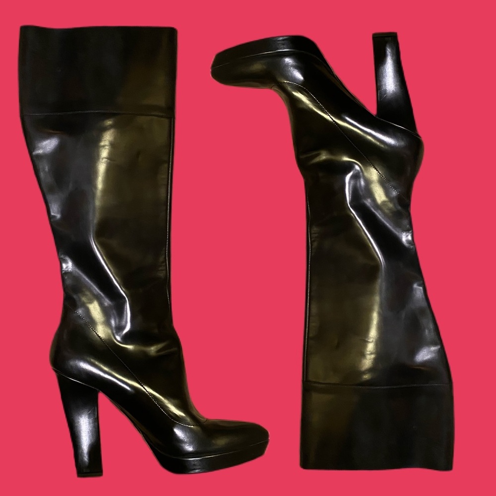 Vintage Gucci Platform Boots - 9.5